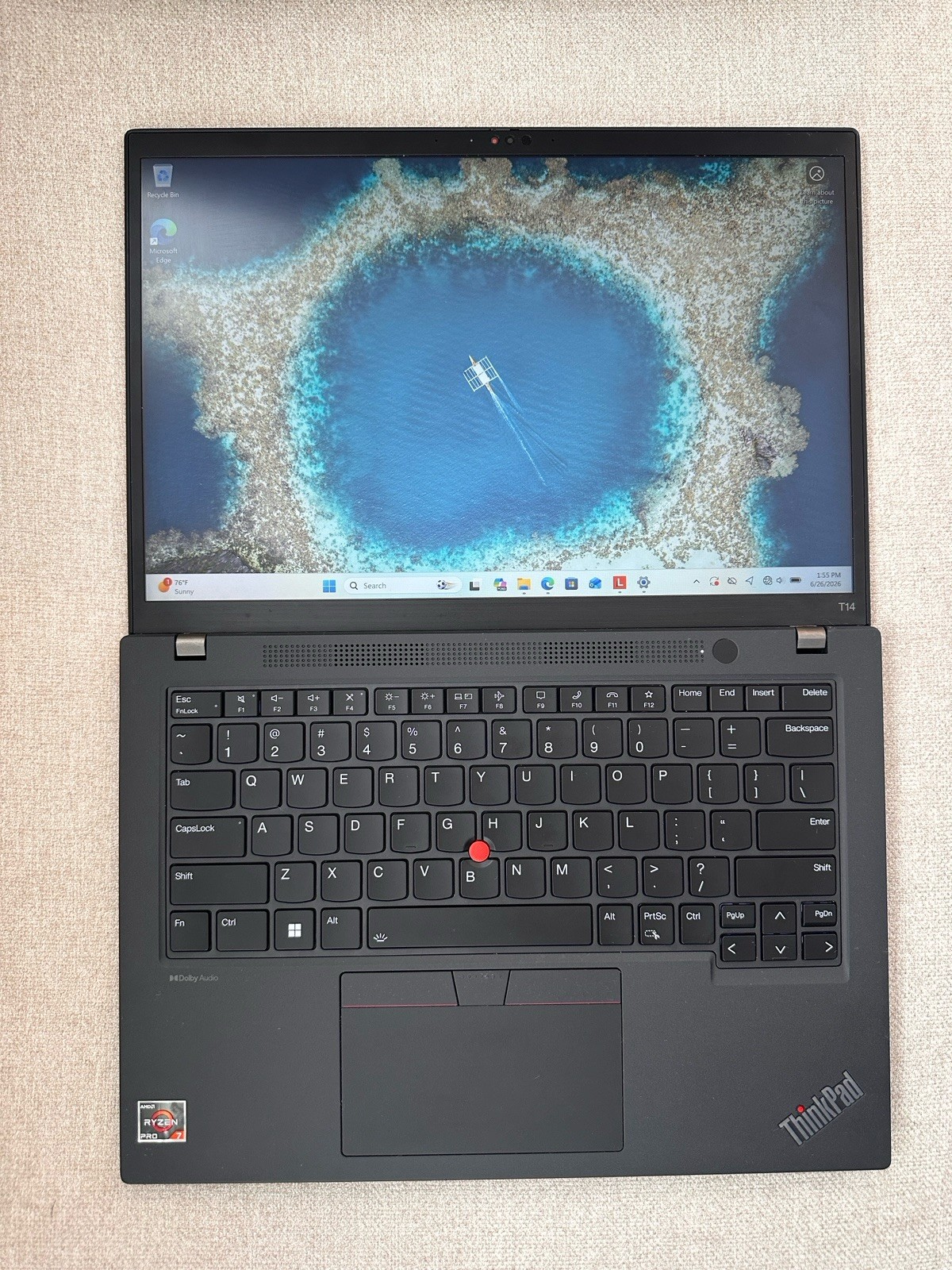 Lenovo ThinkPad T14 Gen 4 Ryzen 7 Pro 7840U 16GB/512GB Win 11 Pro