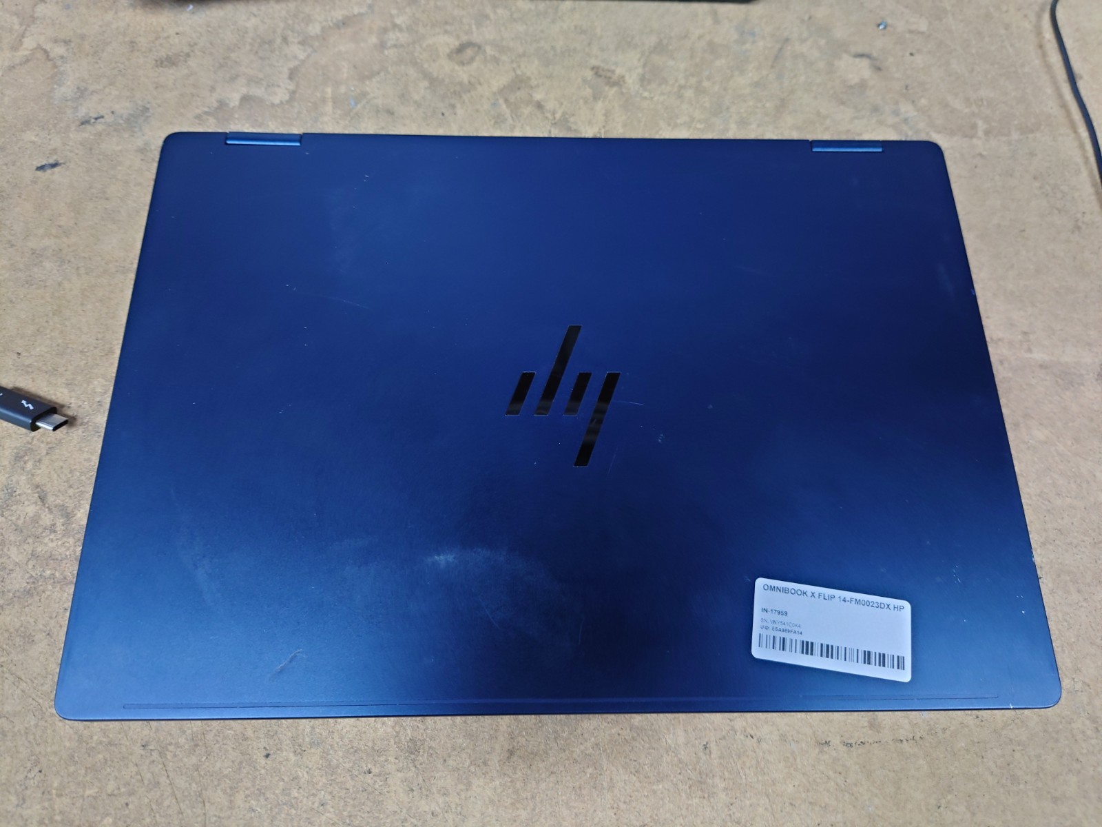 HP OmniBook X Flip 2-in-1 14-fm0023dx 14″ FHD+ Ultra 7 256V 16GB RAM No OS/SSD