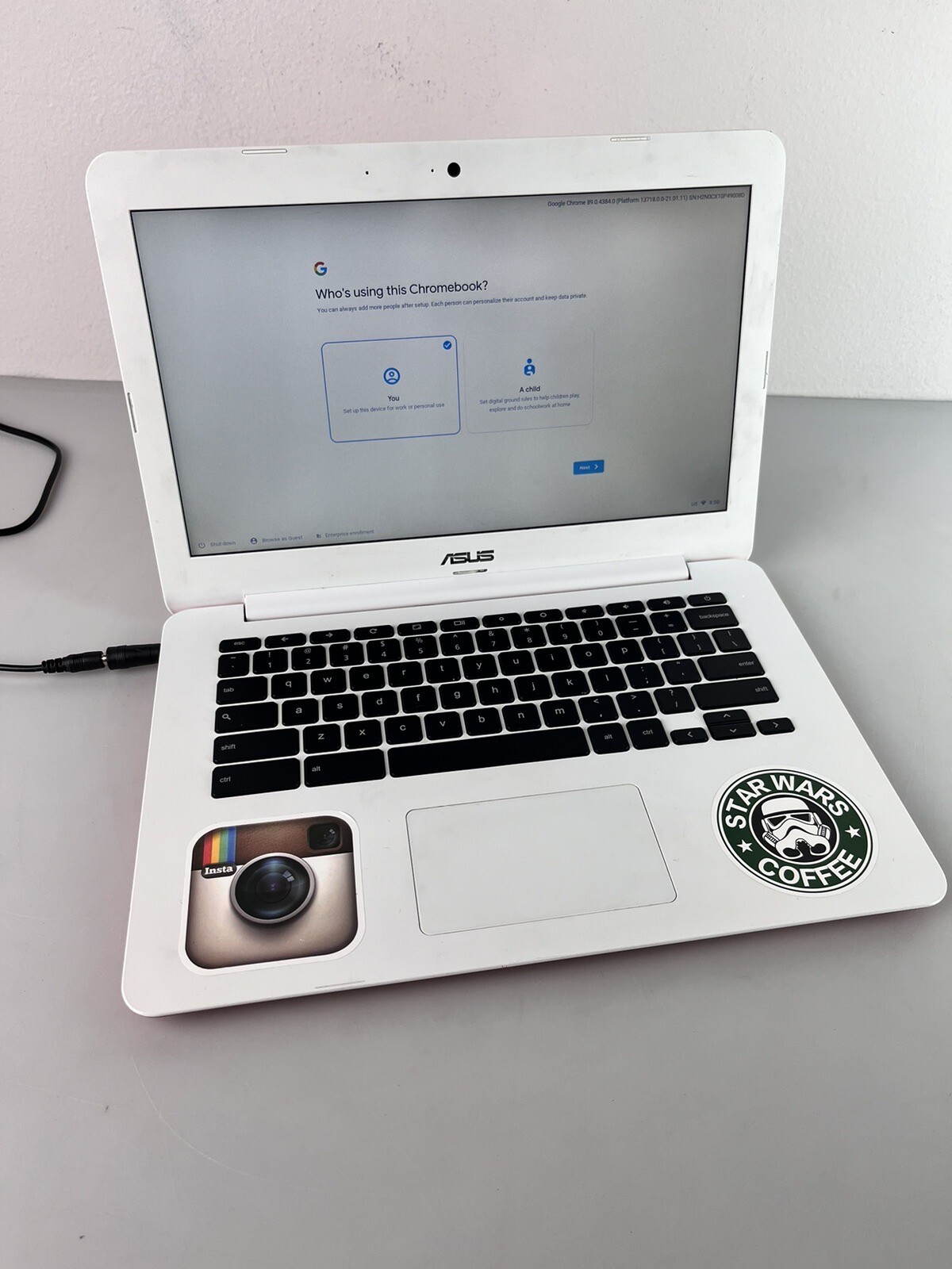 ASUS C300S Chromebook Intel Celeron N3060 1.6GHz-Reset-Bad Battery PLEASE READ