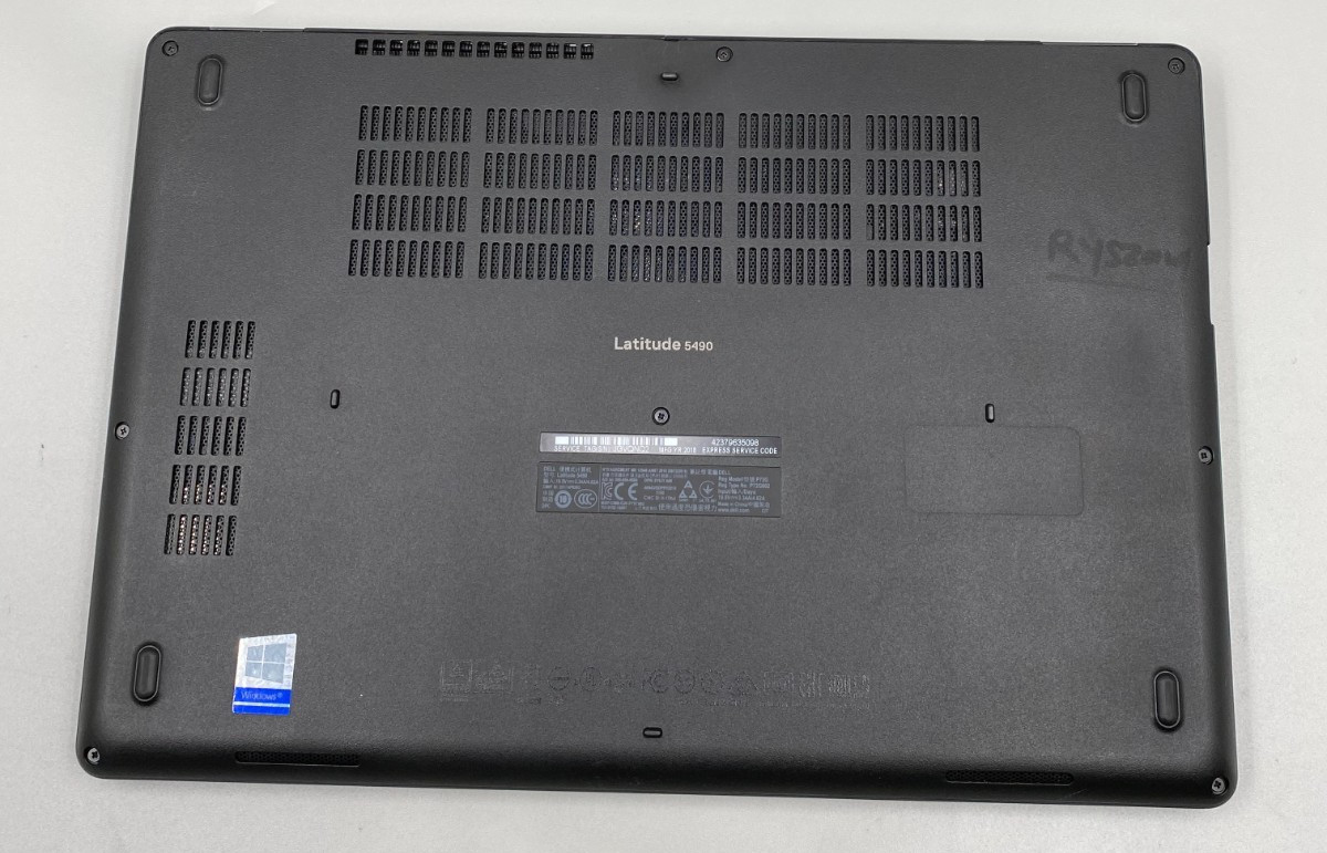 DELL LATITUDE 5490 i5-8250U 1.60GHz 256GB SSD 4GB DDR4 Black Laptop Fair/READ