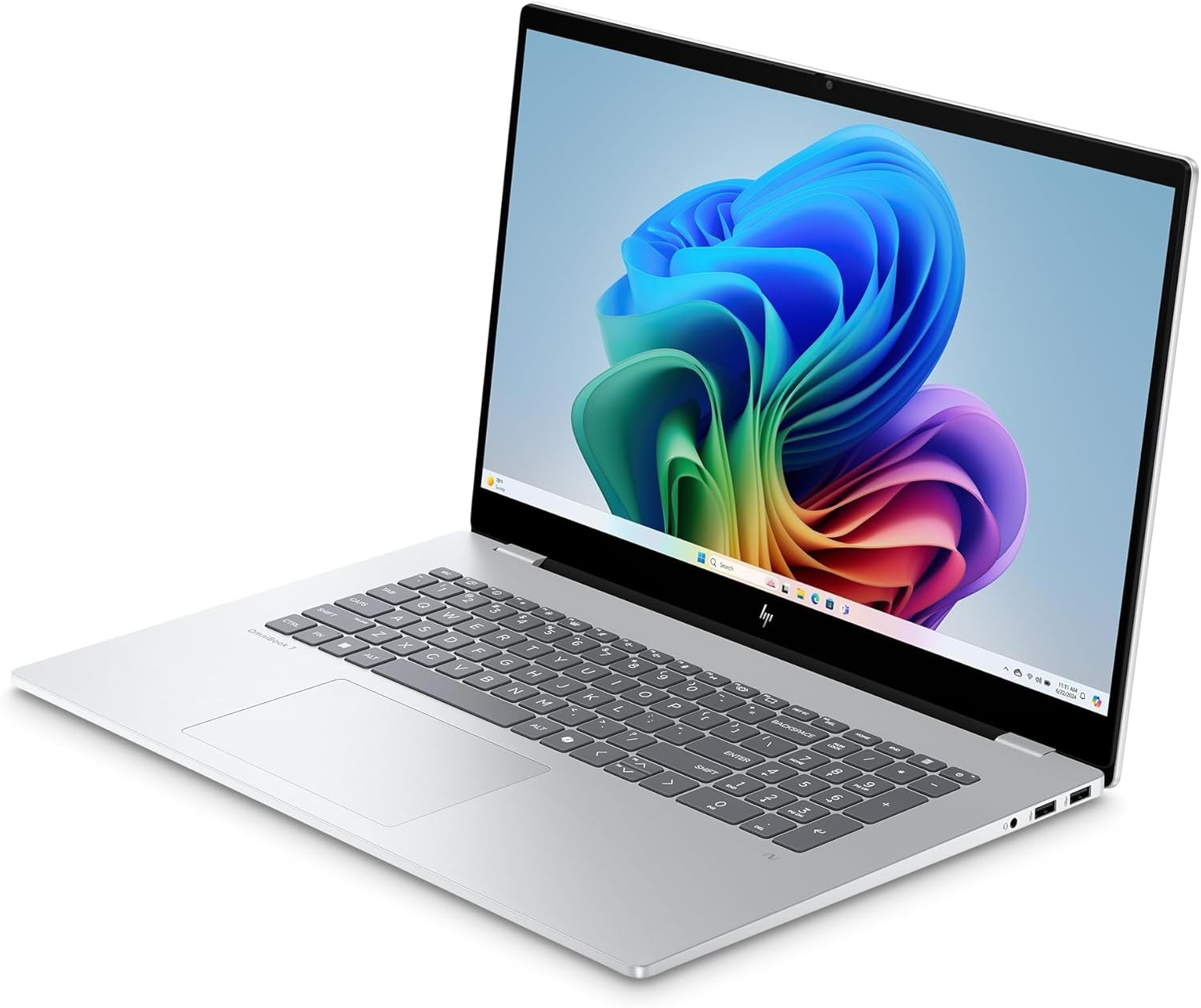 HP OmniBook 7- Copilot+ PC – 17.3″ FHD Touch,Ultra 7 256V,16GB, 1TB SSD,Win 11 H