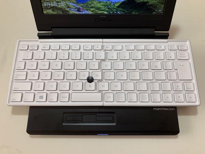 KING JIM PORTABOOK XMC10 Black RAM 2GB 8Inch Win10 Home 64bit Intel Atom Netbook