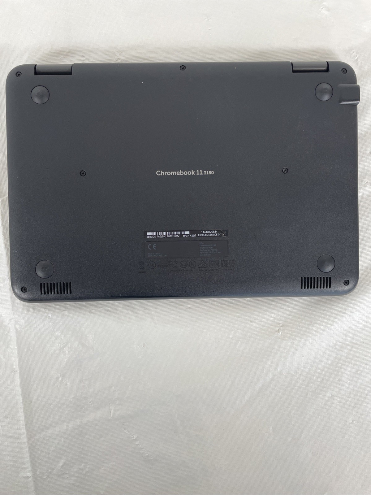 Dell Chromebook 3180 Intel Celeron N3060 @ 1.60GHz 4GB RAM 16GB SSD – TESTED