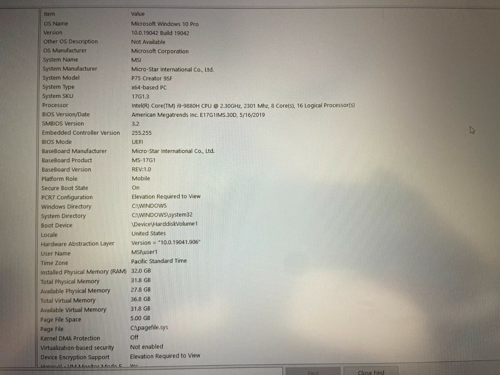 MSI P75 Creator 9SF 17.3″ Laptop: RTX 2070 Max-Q, Intel i9-9880H, 32 GB RAM, 1TB