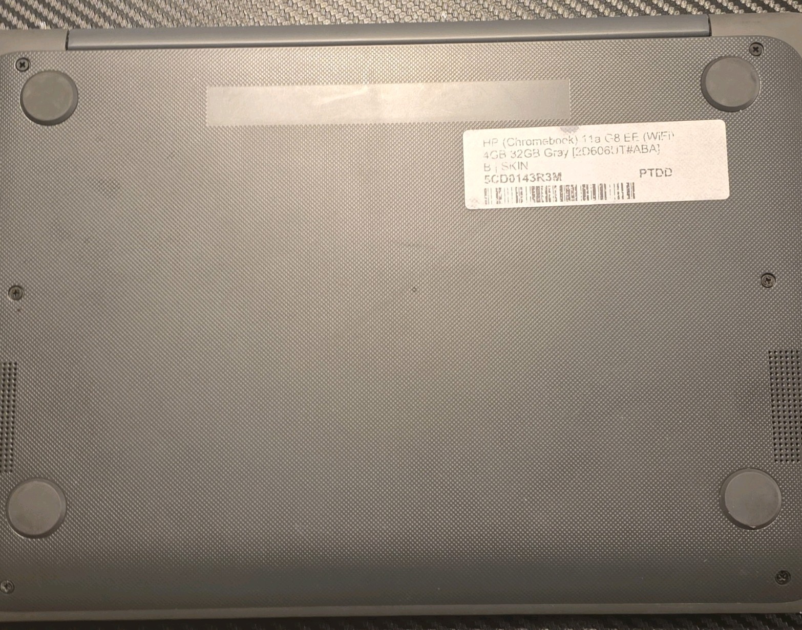 HP Chromebook 11a G8 EE 11.6″ AMD A4 4GB RAM 32GB eMMC Chrome OS Gray