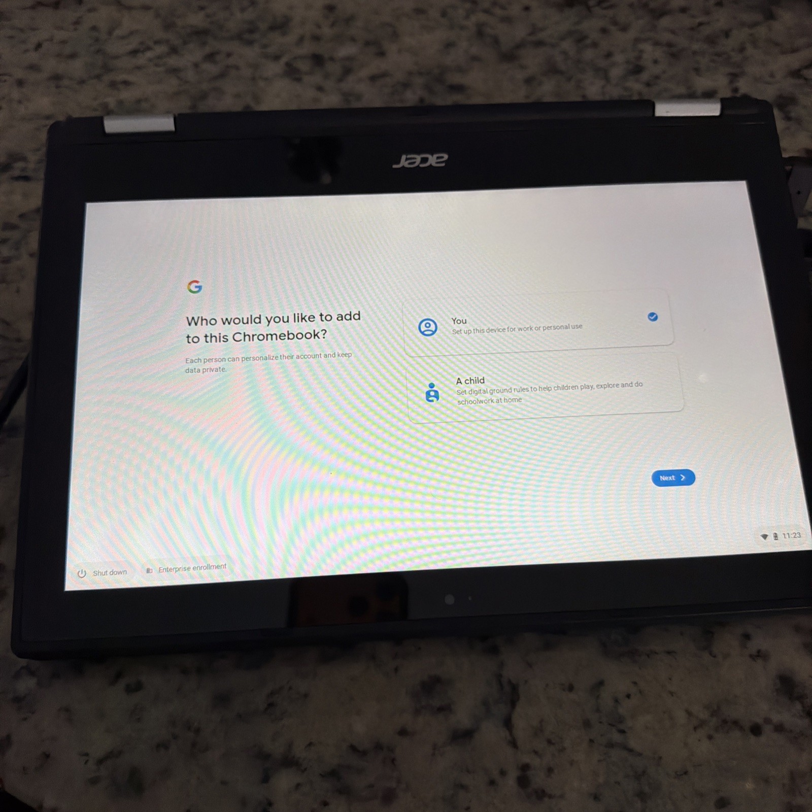 Acer Chromebook 2 In 1 Laptop- Tablet. Touchscreen. Latest Upgrades C738T
