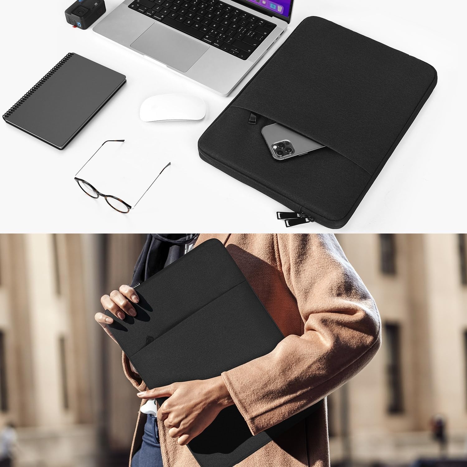 Waterproof Laptop Bag for 13-13.3 Inch Dell XPS 13 Models 9305 9300 7390 9380