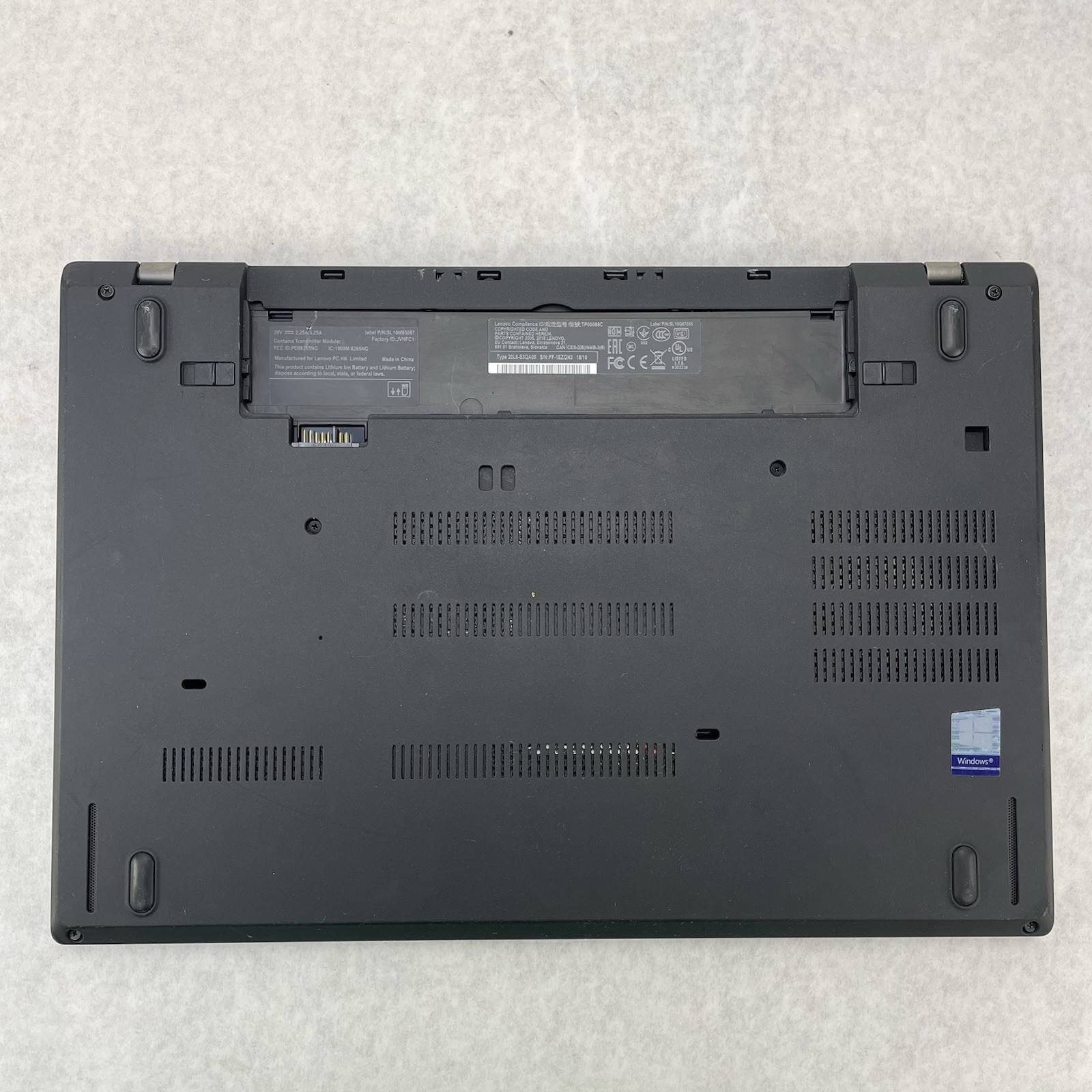 Lenovo ThinkPad T480 14″ i5-8350U 1.70 GHz 8 GB RAM No SSD/OS/AC/Batt – READ