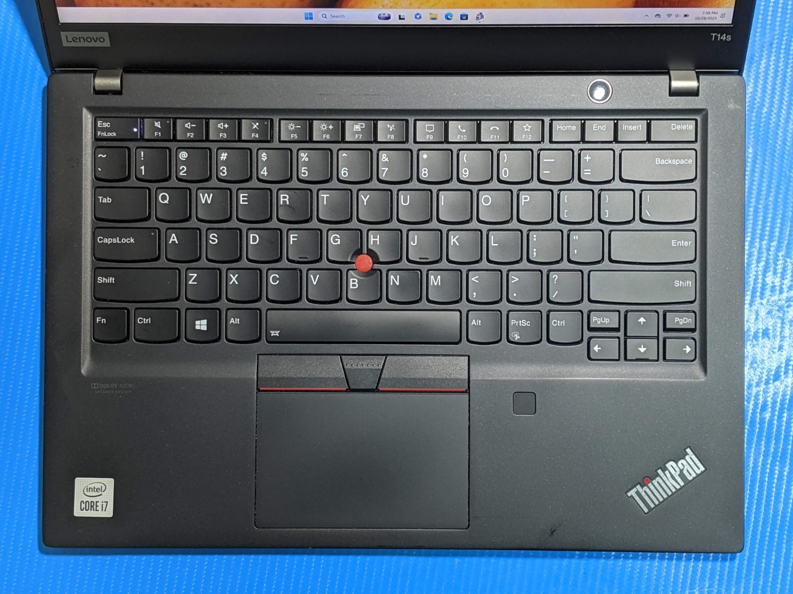 Lenovo ThinkPad T14s Gen 1 14″ FHD i7-10510U 1.8GHz 16GB 512GB SSD W11P +Charger