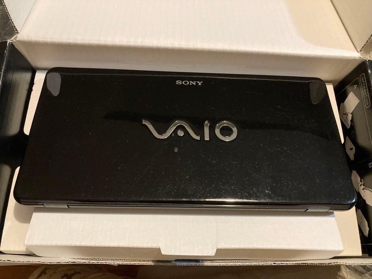 SONY VAIO TYPE P VGN-P91HS Intel Atom Z550 Black SSD 128GB RAM 2GB Win10 Pro