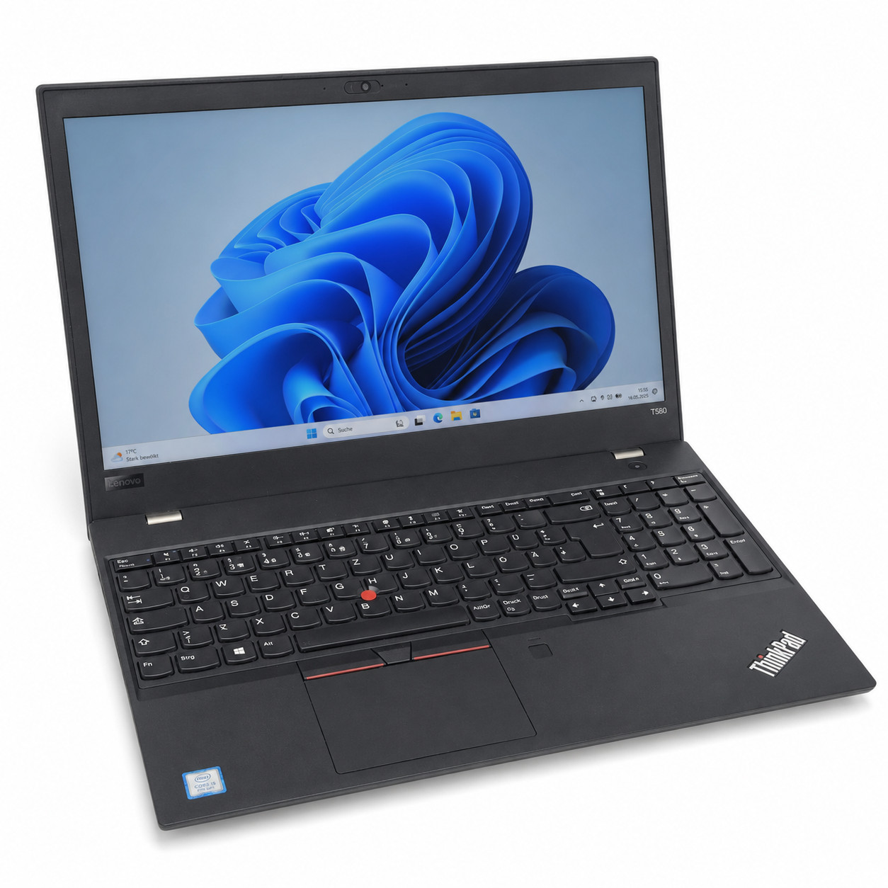 Lenovo ThinkPad T580 15.6″ IntelCore i5-8th gen. 256GB NVMe 8GB RAM Win11 B-Stock