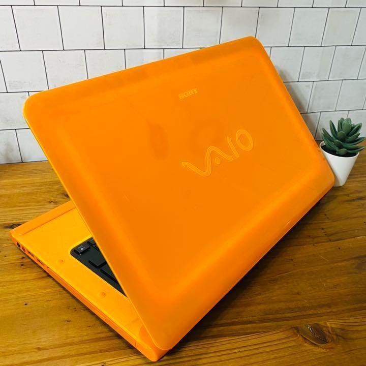 Vaio orange Win11 installed new SSD240 8GB corei5 auxiliary machine set