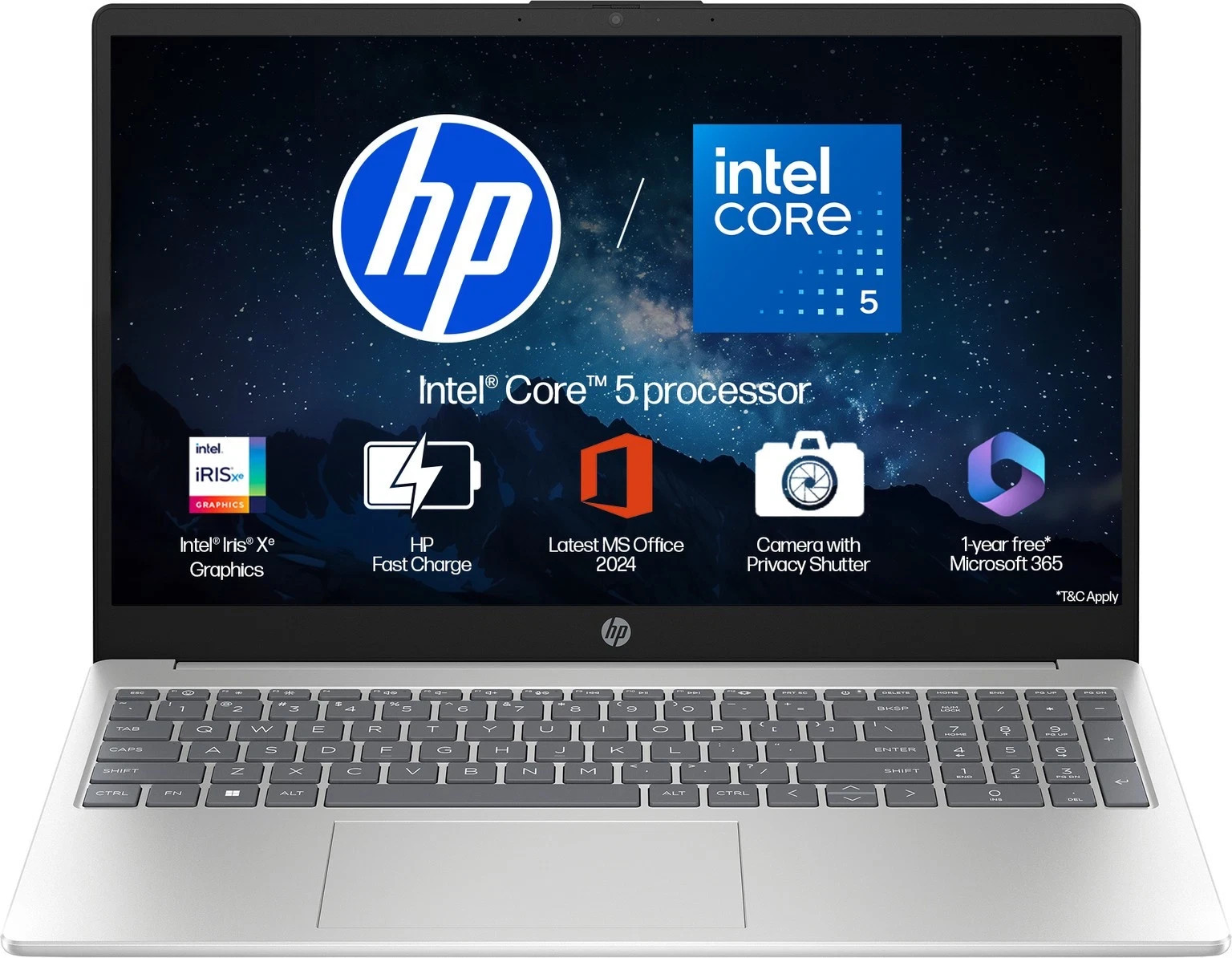 HP 15 Intel Core i5 13th Gen 1335U – 16 GB/512 GB SSD/Windows 11 Home