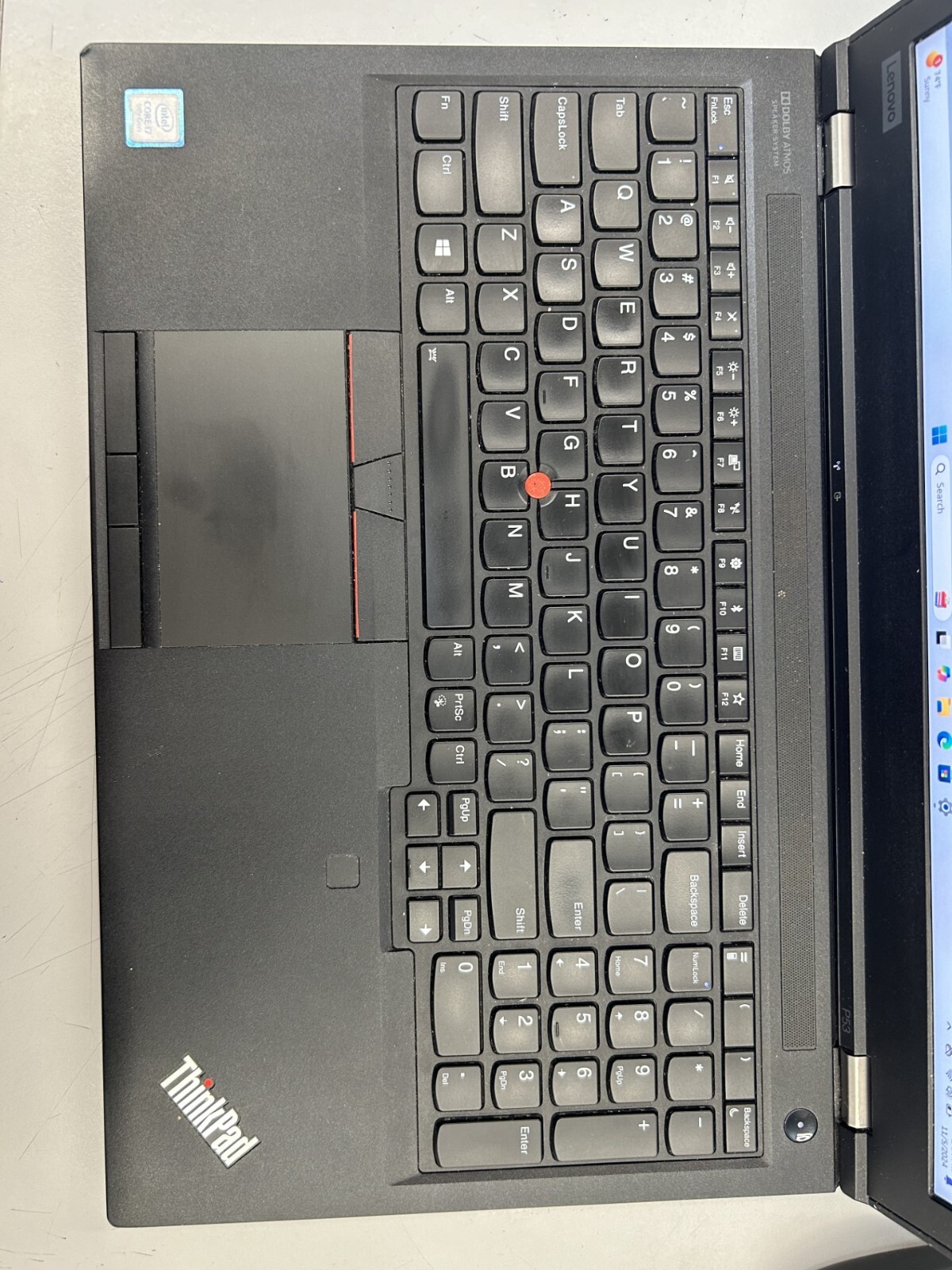 Lenovo 20QN TP P53 15.6″ i7-9750H 16GB 500GB SSD Nvidia Quadro T2000 Win 11 Pro