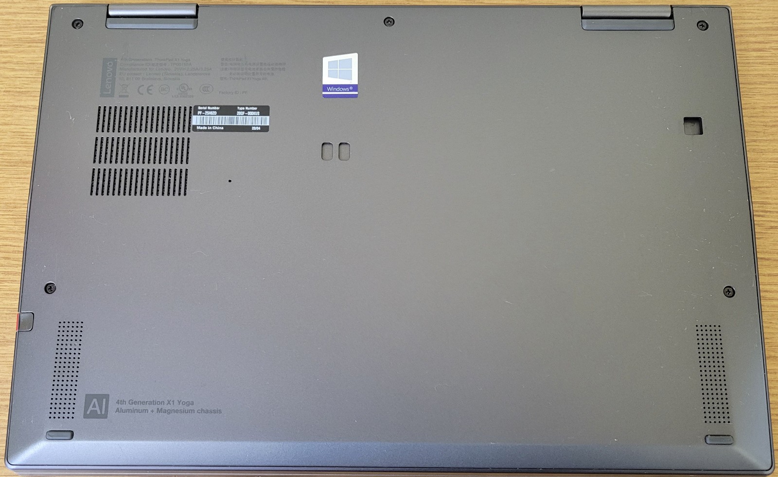 (Lot of 2)Lenovo ThinkPad 360 X1 Yoga Gen 4 i7-8665U 1.90GHz 16GB QHD No OS