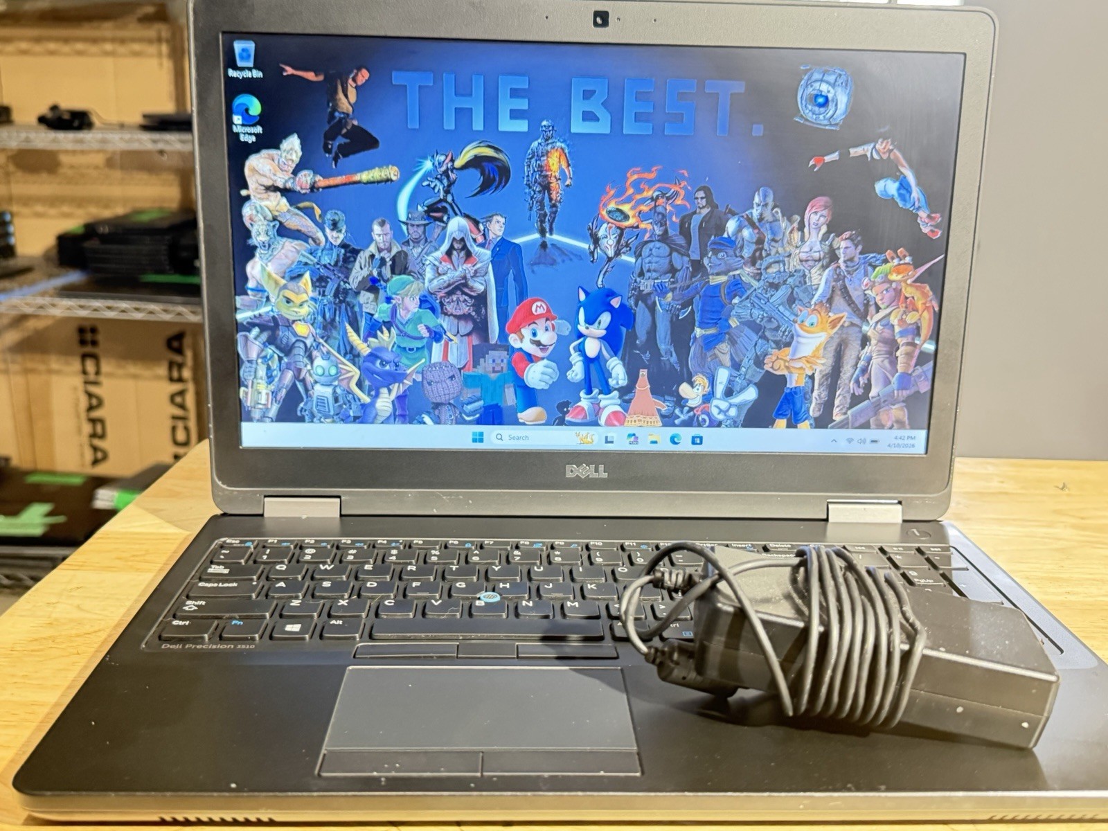 Dell Precision 3510, i5-6440HQ, 8 GB-256 GB SSD, AMD R9 M360 2GB Windows 11 Pro