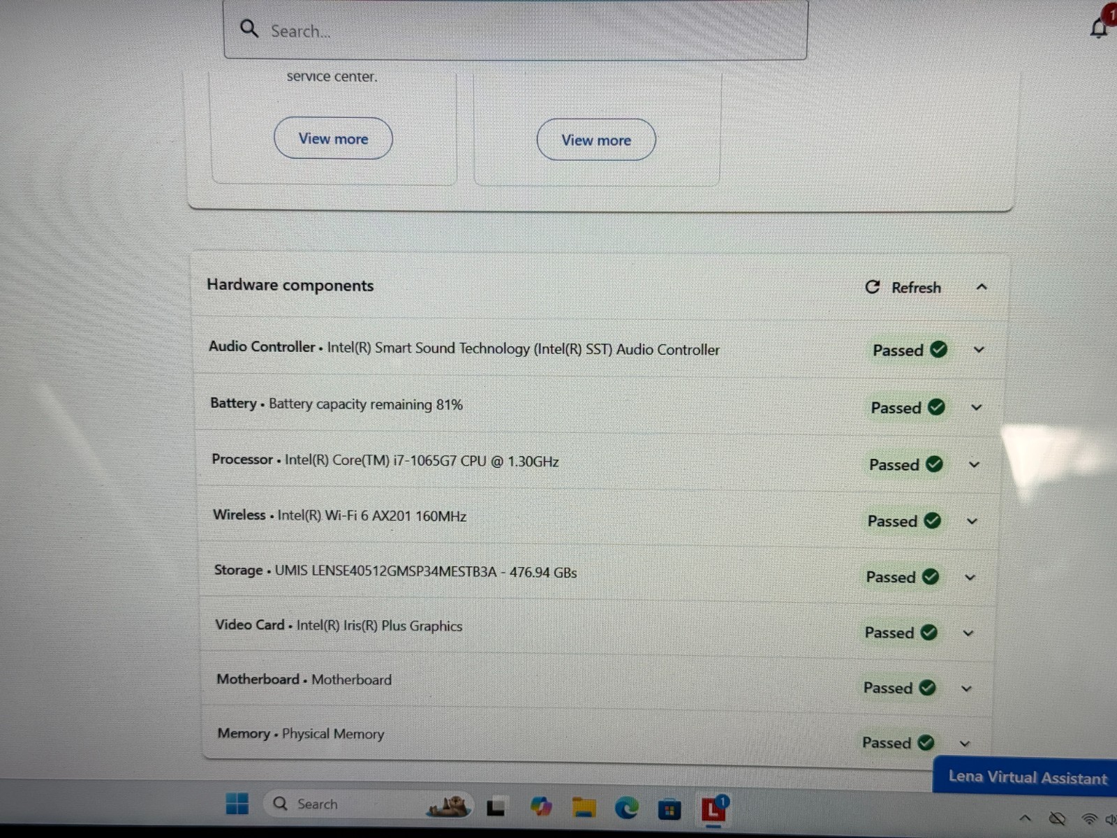 Lenovo IdeaPad Flex 5 15IIL05 15.6″ Intel i7-1065G7 1.30GHz 16GB RAM 512GB M.2