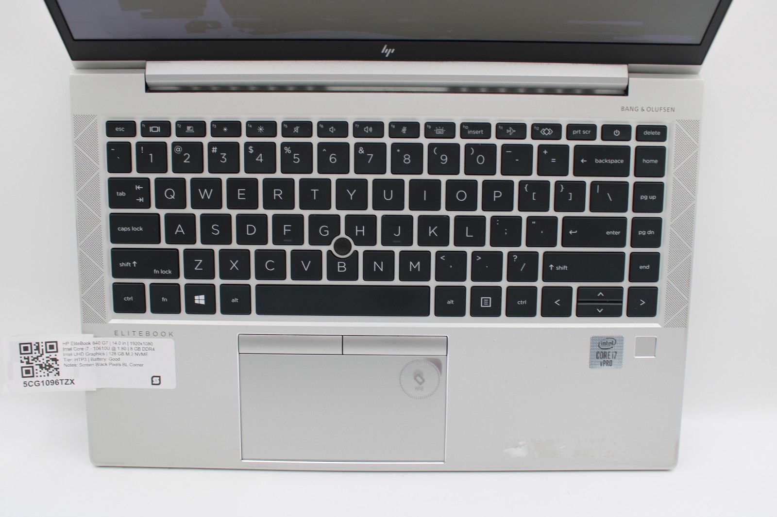 HP EliteBook 840 G7 _ i7-10610U _ 8GB RAM _ 128GB SSD _ No OS *READ