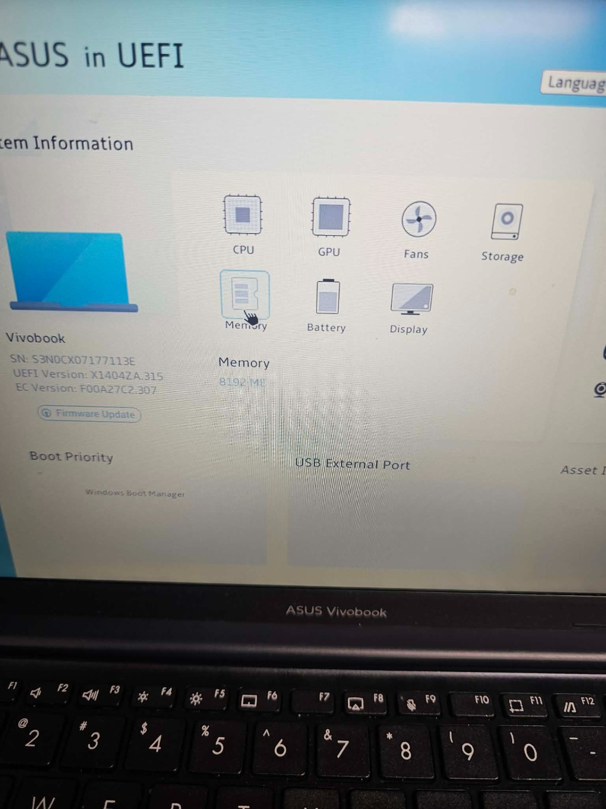 ASUS VivoBook X1404VA-I38128 14″ Intel Core i3-1315U 8GB DDR4 Laptop Special