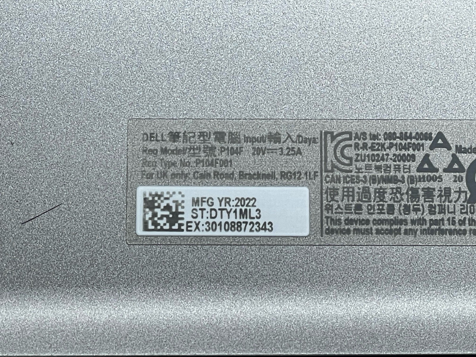 Dell Latitude 5520, i7-1185G7 @ 3.0GHz 16GB RAM 512GB SSD Win11 Pro