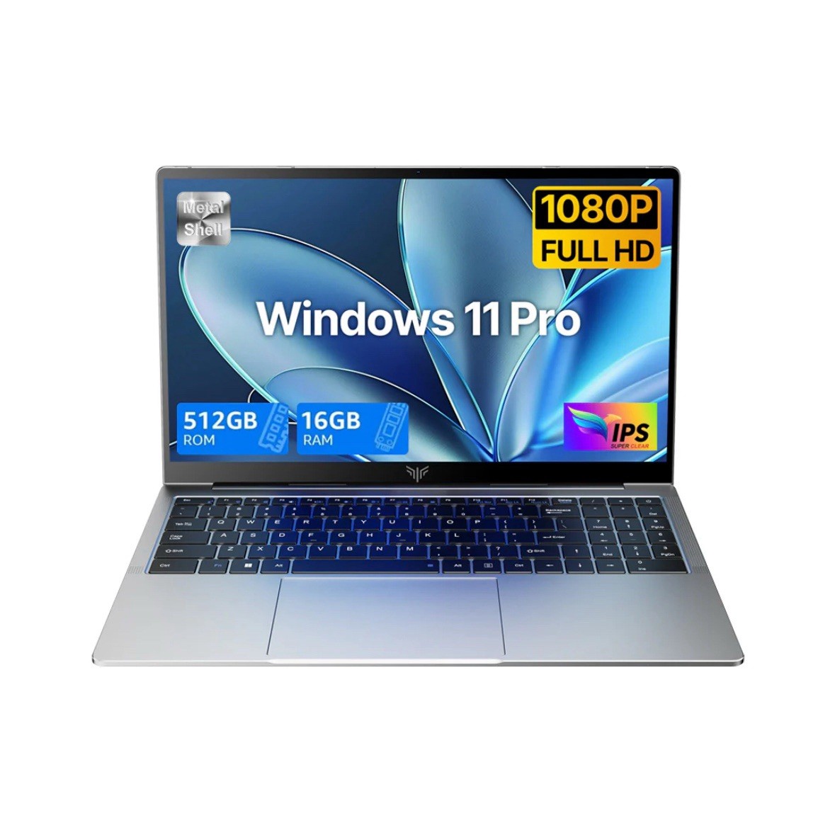 Name AX15 Laptop Ram: 16.0GB Processor Intel(R) N150, 477 Storage, Used, gray