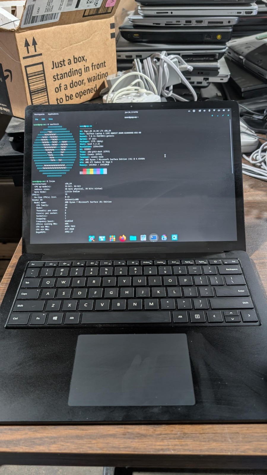 Microsoft Surface Laptop 4 1959| Ryzen 7@4.43GHz| 16GB RAM| 512GB SSD| Read