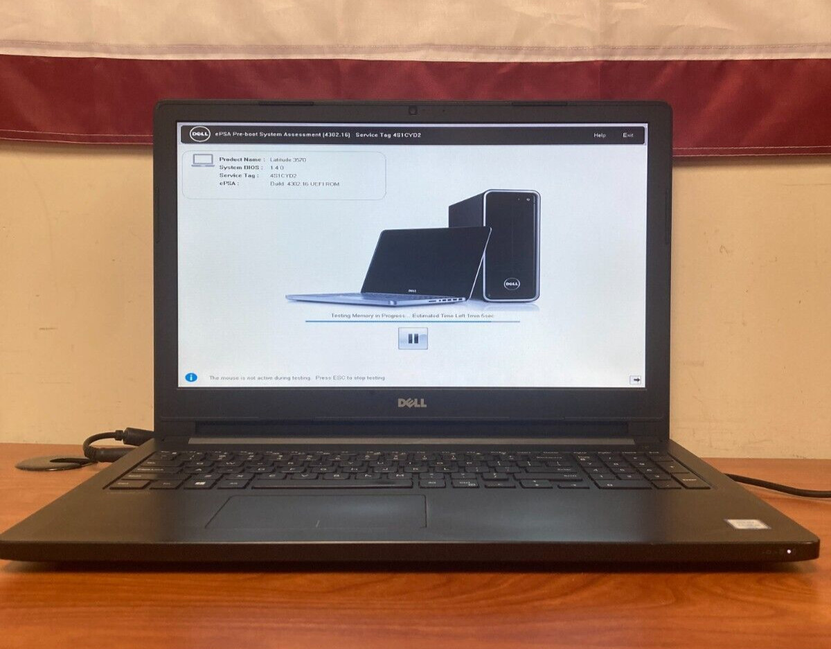 Dell Latitude 3570 | Intel Core i3-6100U | 128GB SSD | 8GB RAM | WIN 10 PRO