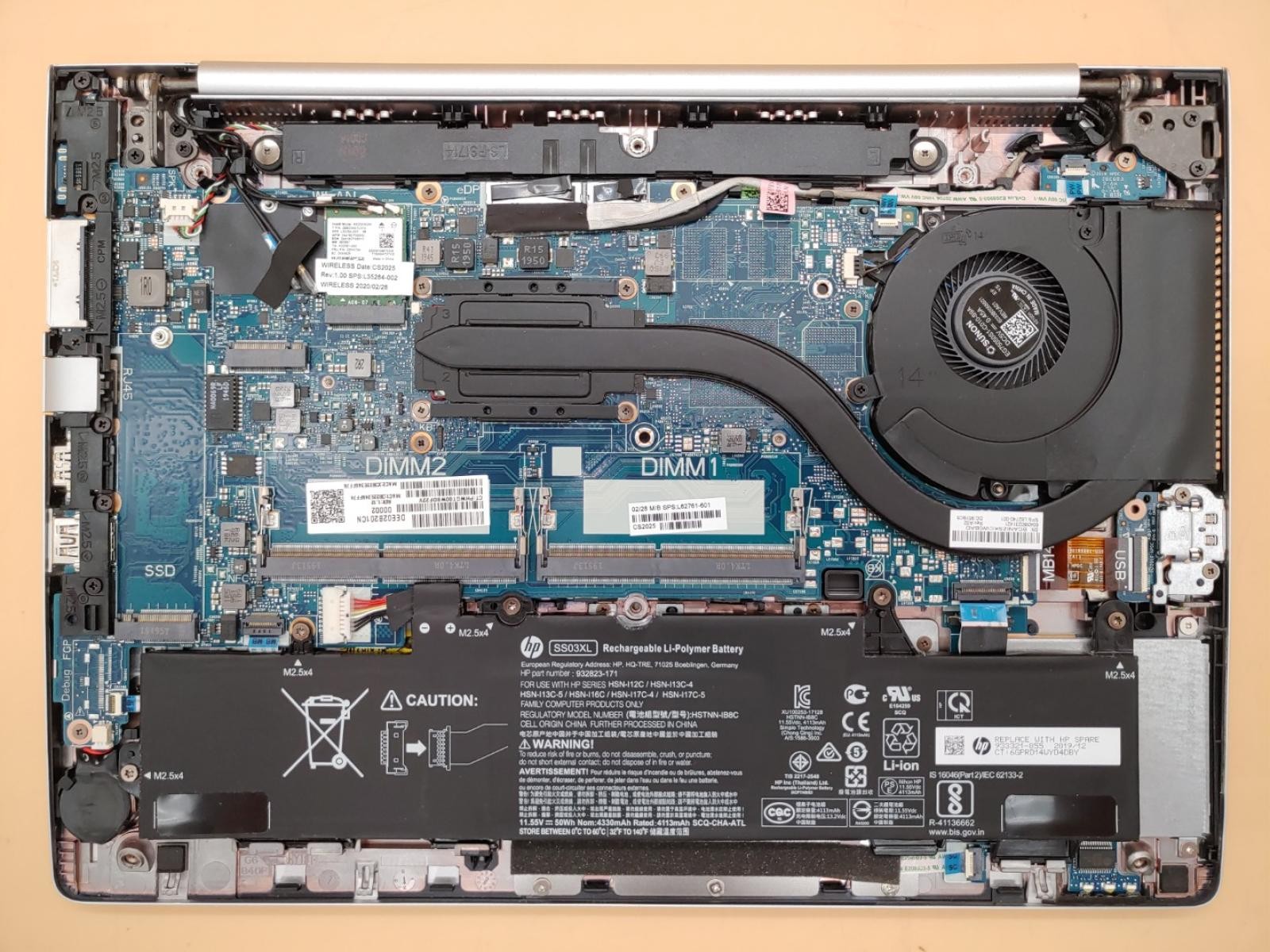 HP EliteBook 840 G6 14″ Intel i7-8665U **NO RAM/SSD/OS/AC** **YELLOW LCD**