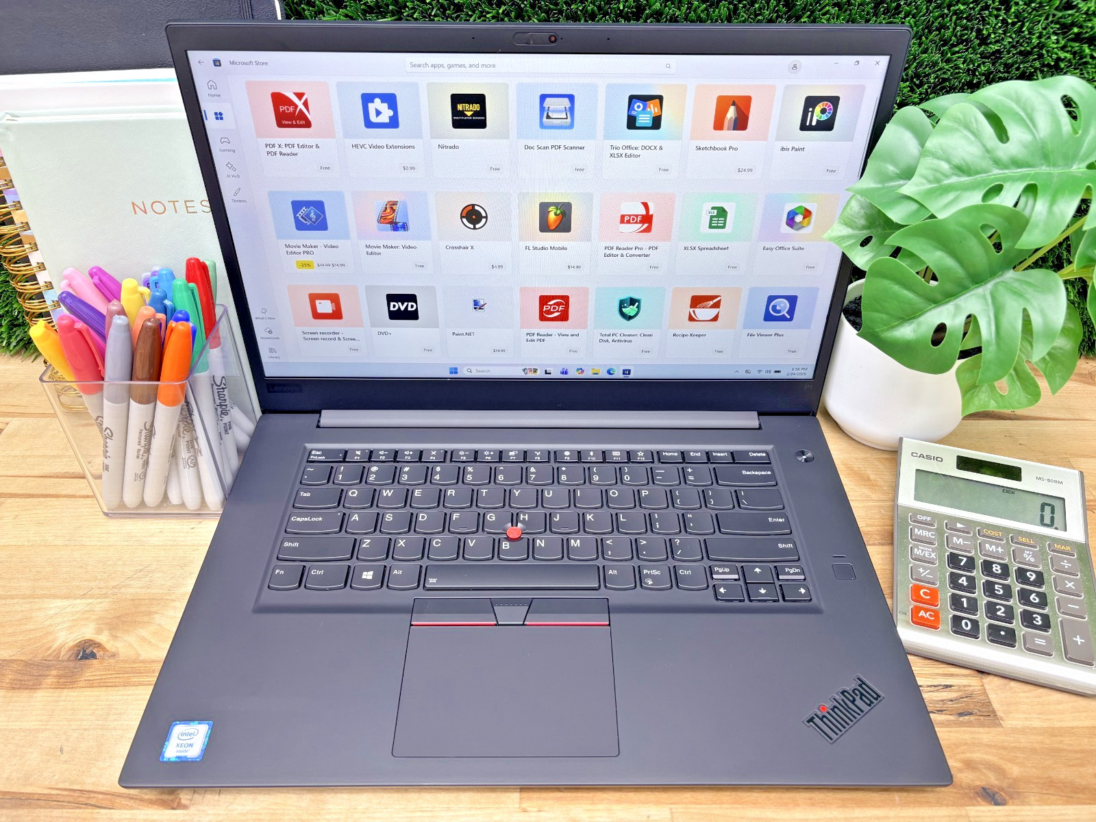 Lenovo ThinkPad P1 Intel Xeon 2.70GHz 32GB RAM 512GB SSD Nvidia Q P2000 Win11 P*
