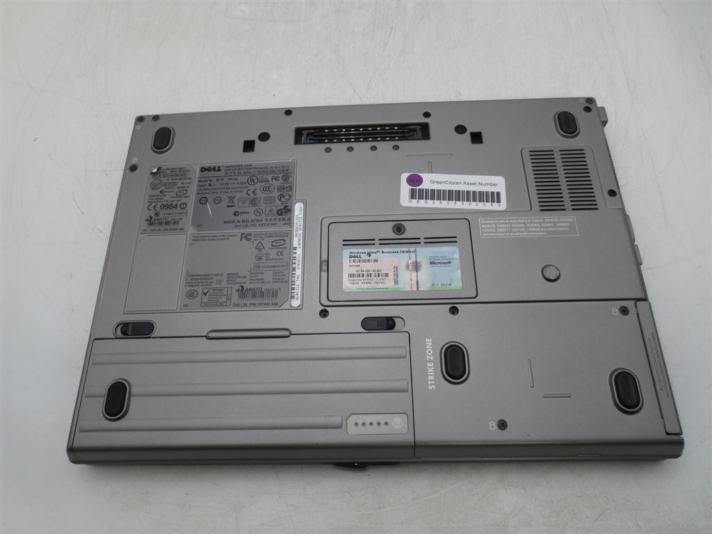 Dell Latitude D630 Core 2 Duo 2GHz 2GB RAM 128GB SSD 14″ Quadro NVS 135M WXGA