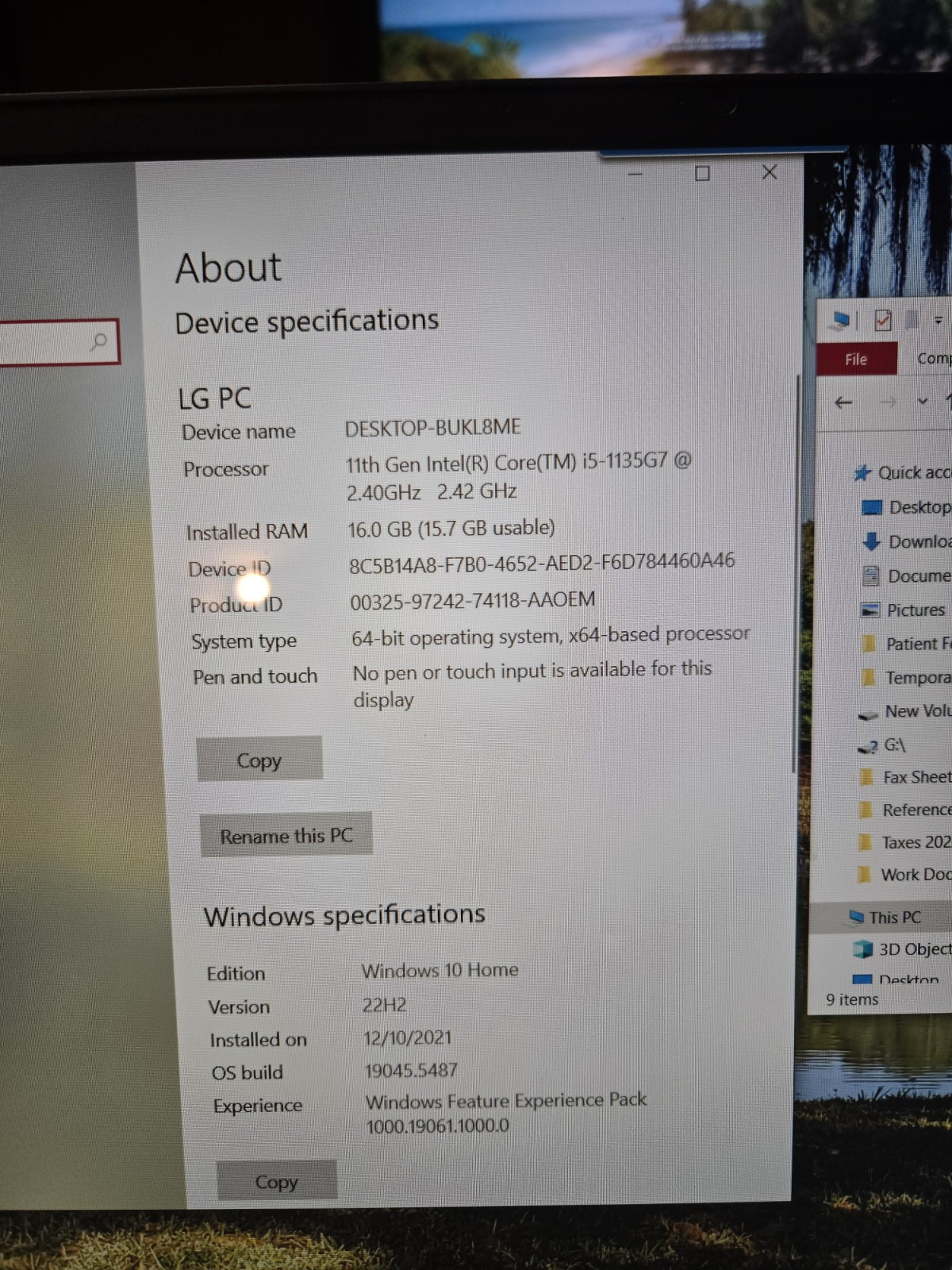 LG Gram 15Z95N, Silver, 15.6 3k Screen, Core i5-1135G7, 16GB, 1.5TB nVME