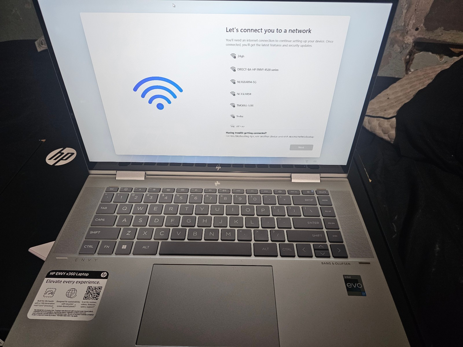 HP ENVY x360 15-fe0053dx 15.6″ FHD Touch i7-1355U 16GB 512GB SSD 2in1