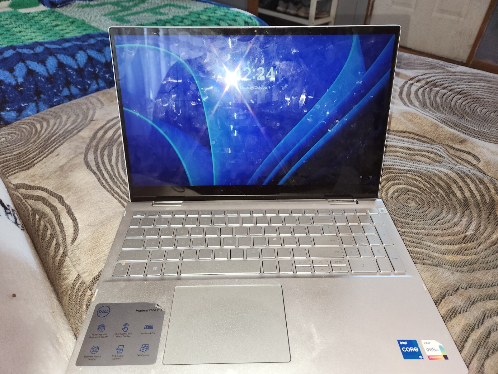 Dell Inspiron 15 7506 15.6″ (256GB SSD, Intel Core i5-1135G7, 2.40GHz, 8GB RAM)