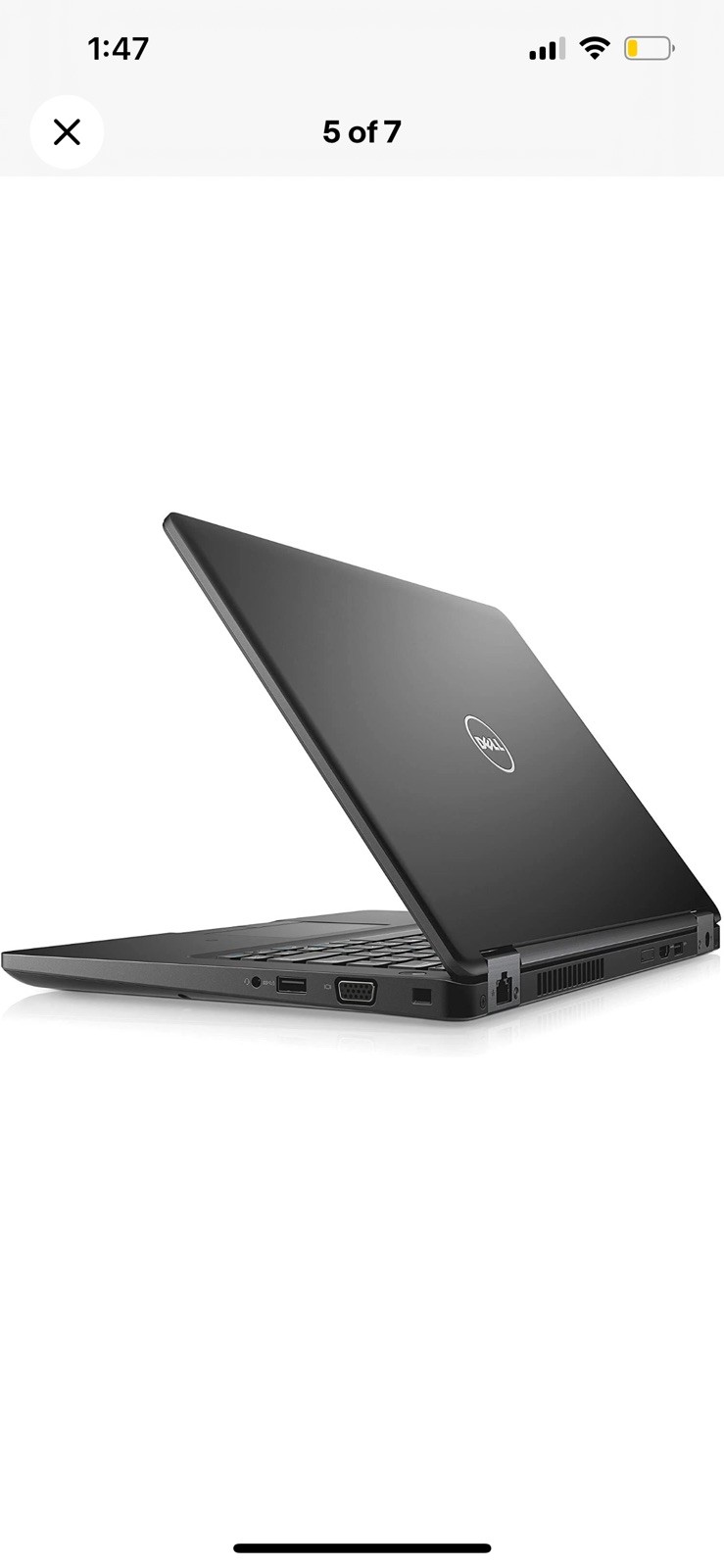 Dell Business Laptop Latitude 5480 14″ Windows 10 Pro Core i5 8GB RAM 254 Nv SSD