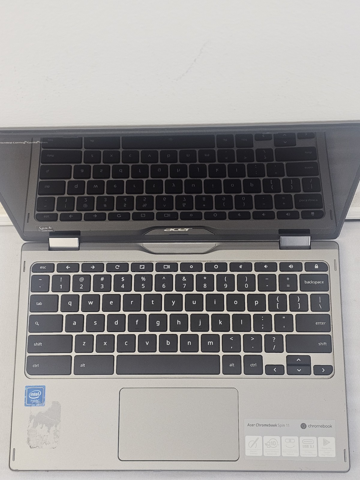 Acer Chromebook Spin 11 Laptop – Intel Celeron N3350 – 4GB RAM – 32GB SSD – READ