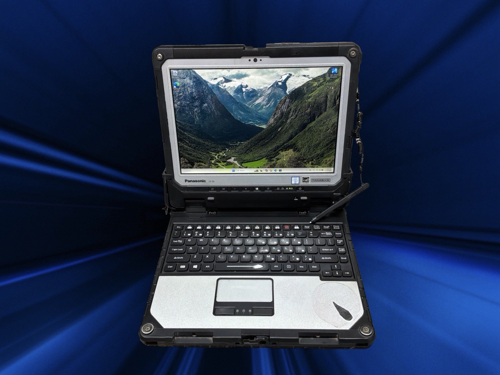 Toughbook Panasonic CF-33 I5-6300U 8GB RAM 256GB SSD Win11P W/CHARGER