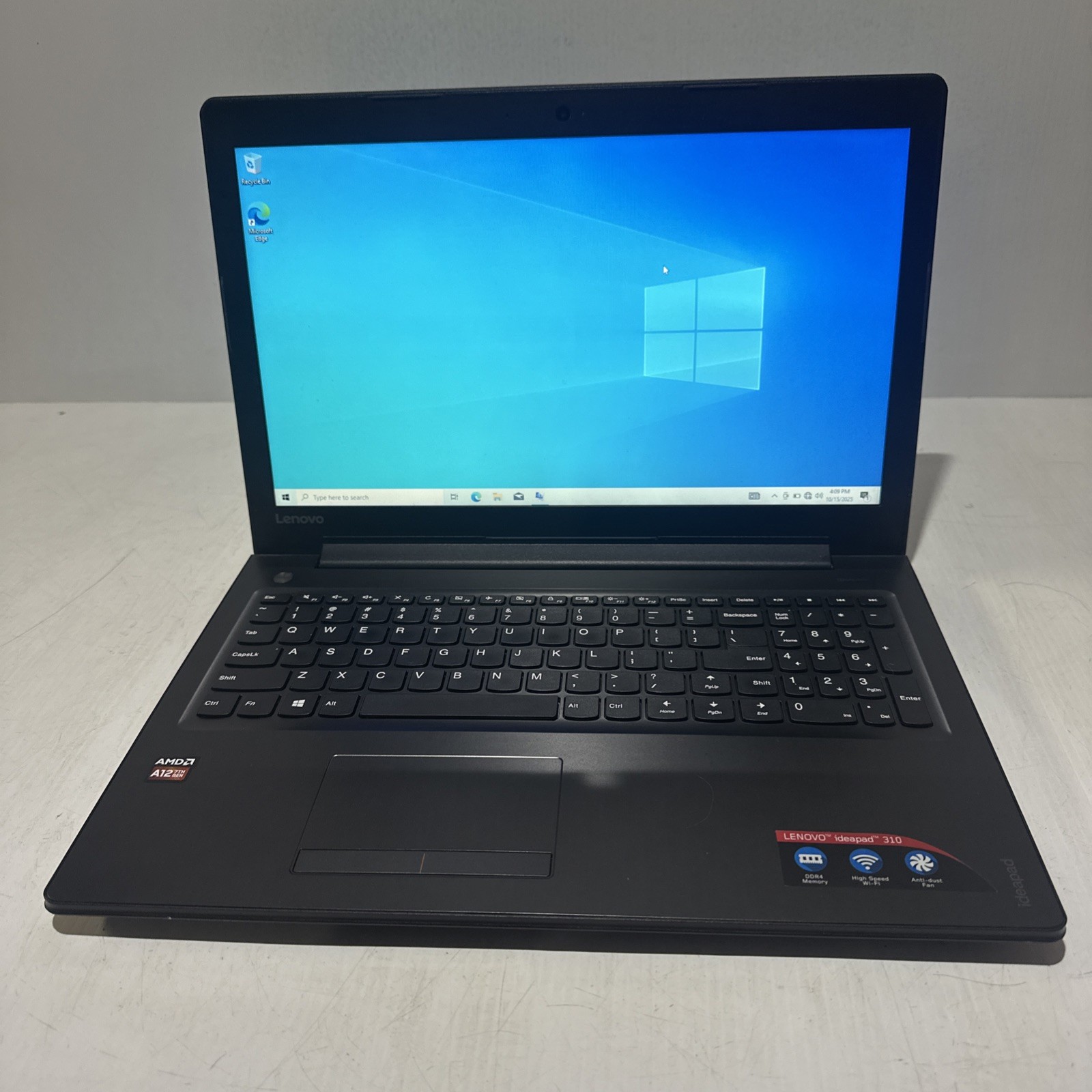 Lenovo Ideapad 310 15″ Laptop AMD A12-9700P 12gb Ram 500gb SSD Win 10 Home
