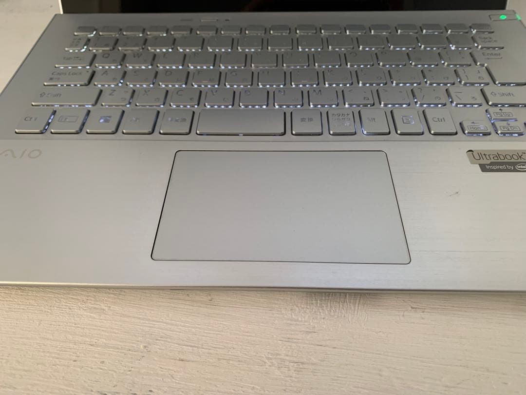 Sony VAIO SVP112A1CN Ultrabook Silver Used Japan Genuine