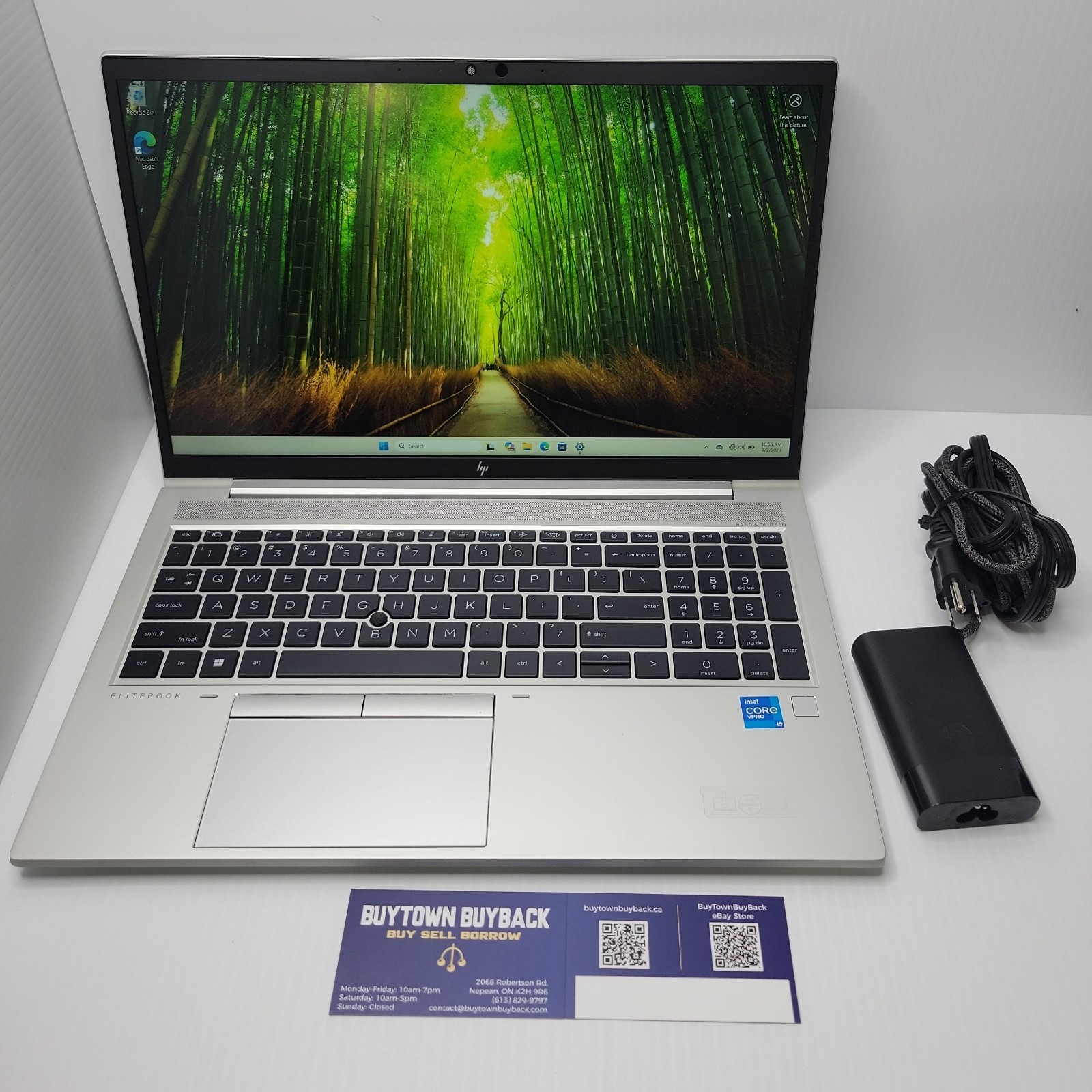 HP Elitebook 850 G8 15.6″ Laptop i5-1145G7 16GB Ram 256GB SSD Win 11 Pro