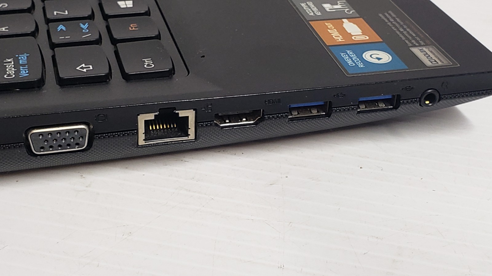 Lenovo G505 Laptop AMD E1-2100 1GHz 260GB HDD 2GB Ram Win 8