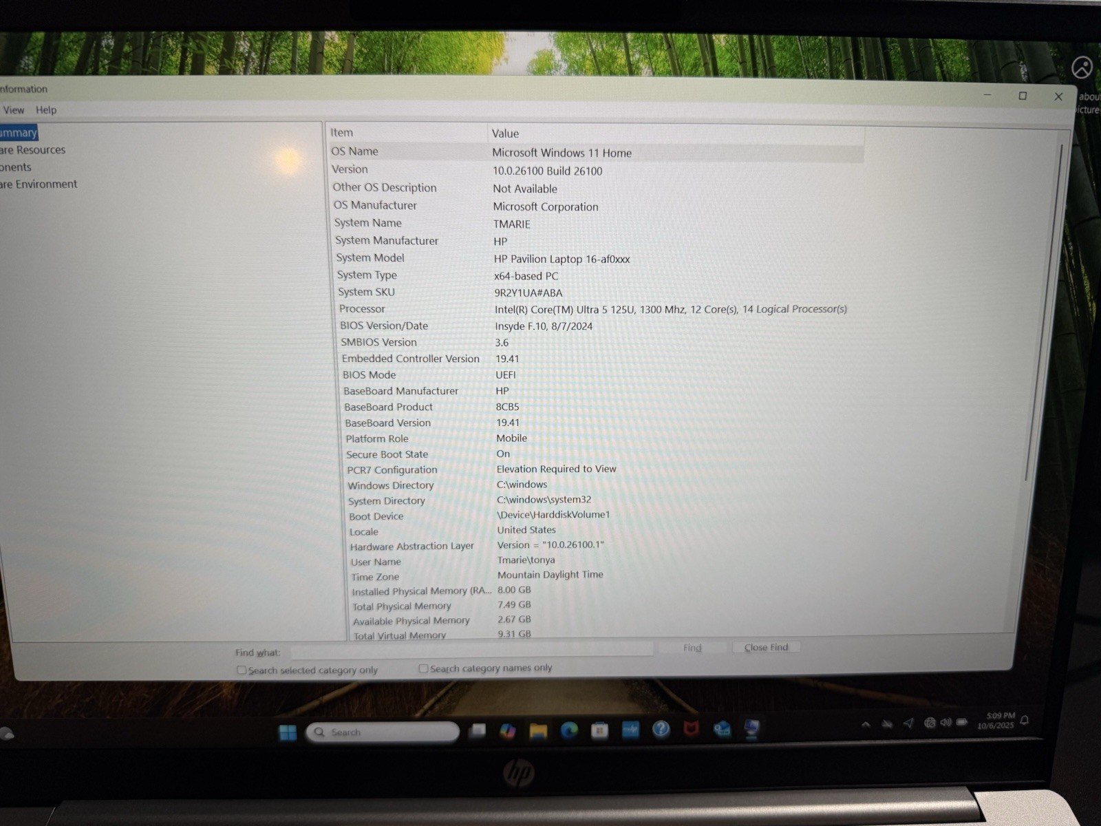 HP Laptop Pavilion 16-AF0010NR 16″ Intel Core Ultra 5 125U 512GB