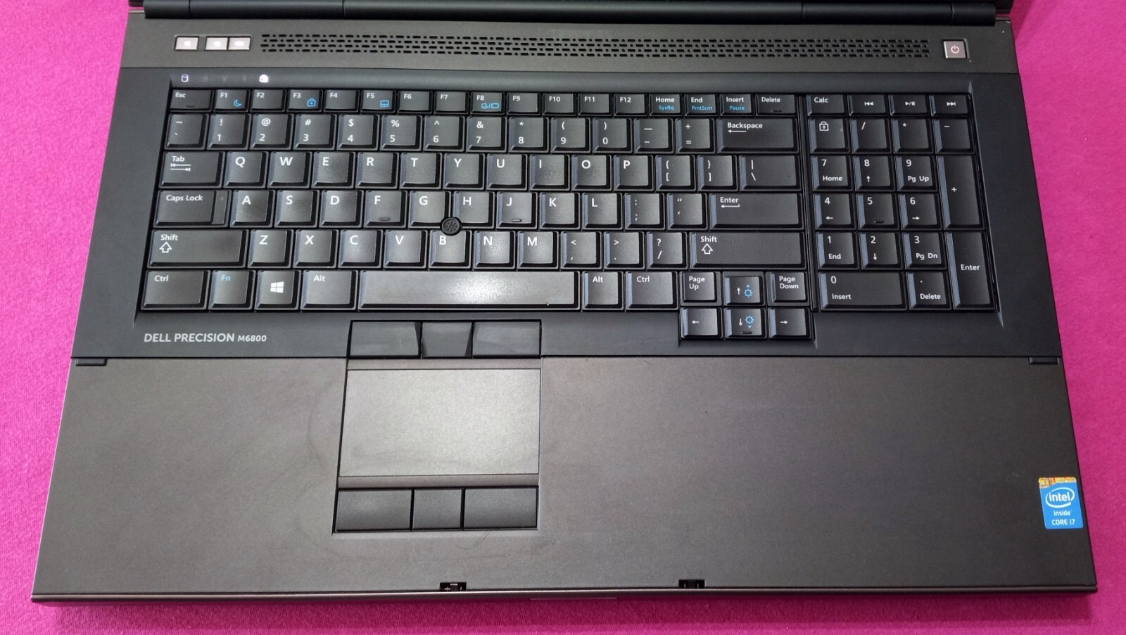 Dell Precision M6800 laptop I7-4810mq 2.8-3.8Ghz 24GB 500GB NVIDIA “P5000” AX200