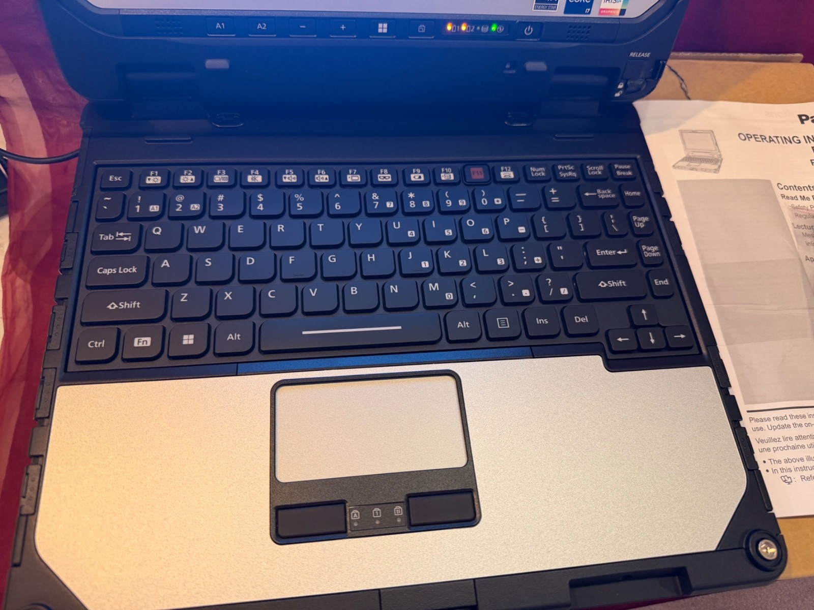 New Panasonic Toughbook CF-33 MK4 i7-1370P 32GB/1TB/Serial/Premium Keyboard/0 Hr