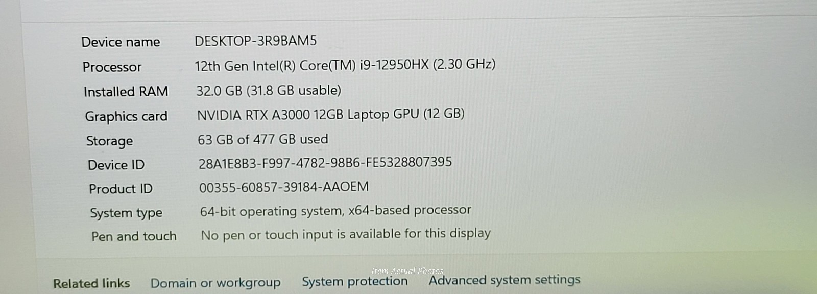 DELL PRECISION 7670 ⭐ 16 Core i9-12950HX 32GB RAM 1TB SSD RTX A3000