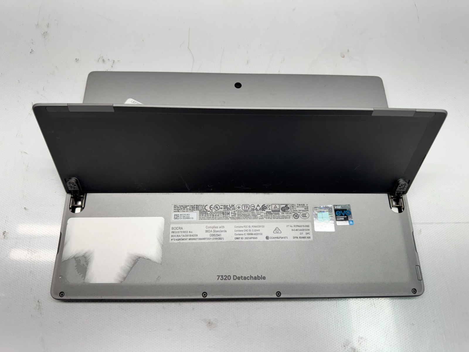 Latitude 7320 Detachable Intel i5-1140G7@1.1GHz 16GB 256G W/AC Window11 *READ**