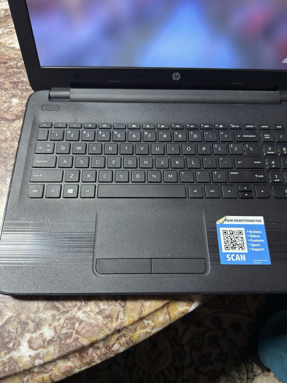 HP 15-ba009dx 15” Laptop AMD A6-7310 | 4GB | 500GB Win 10