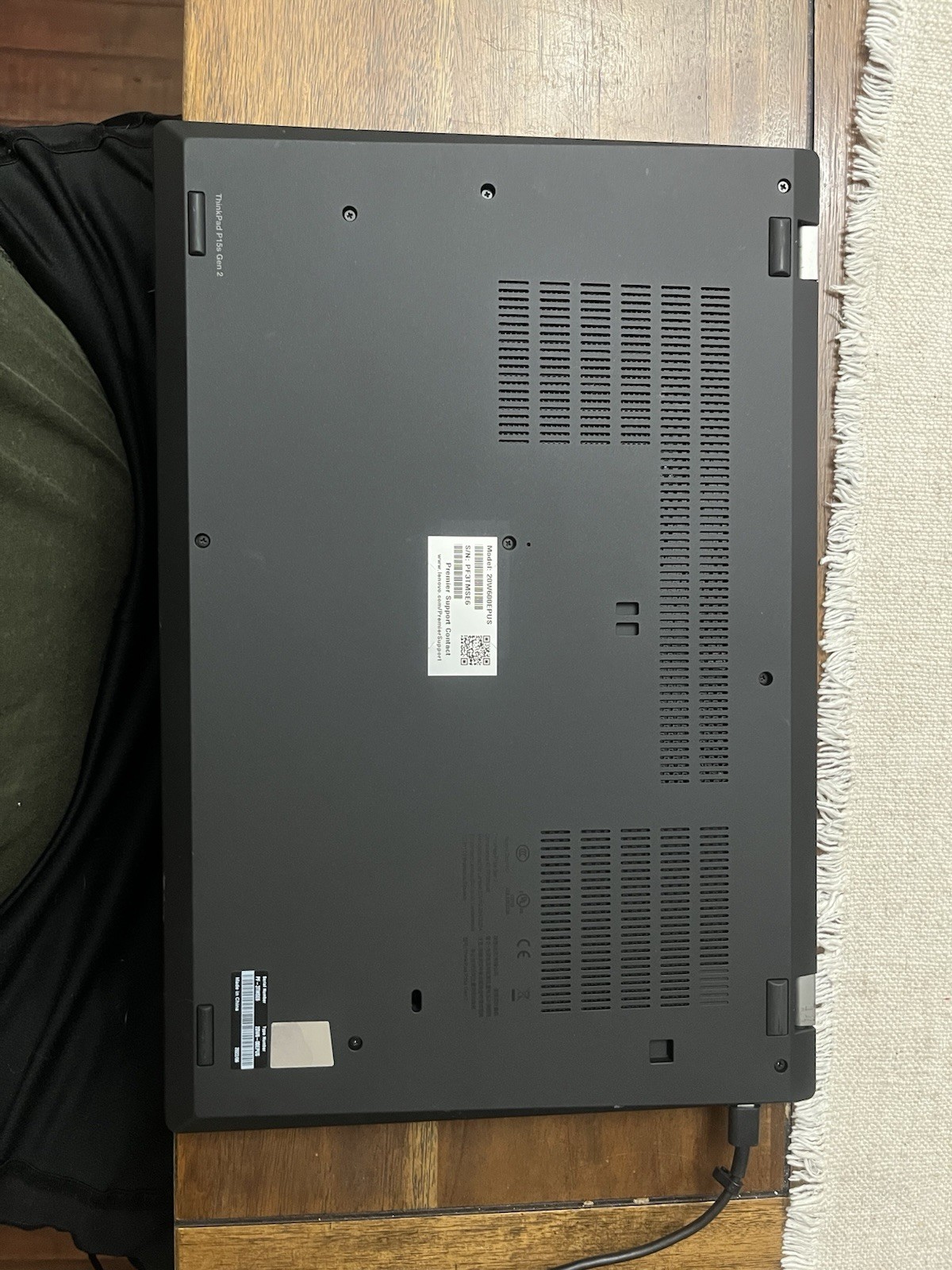 Lenovo ThinkPad P15s Gen 2 15in Intel Core i7 Black Laptop For Parts