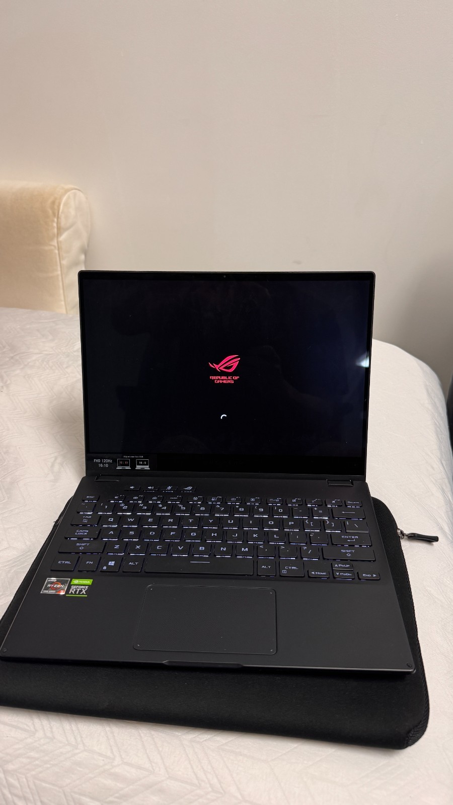 ASUS ROG Flow X13 13.4 1TB SSD AMD Ryzen 9 5900 16GB NVIDIA 3050 TI Touchscreen