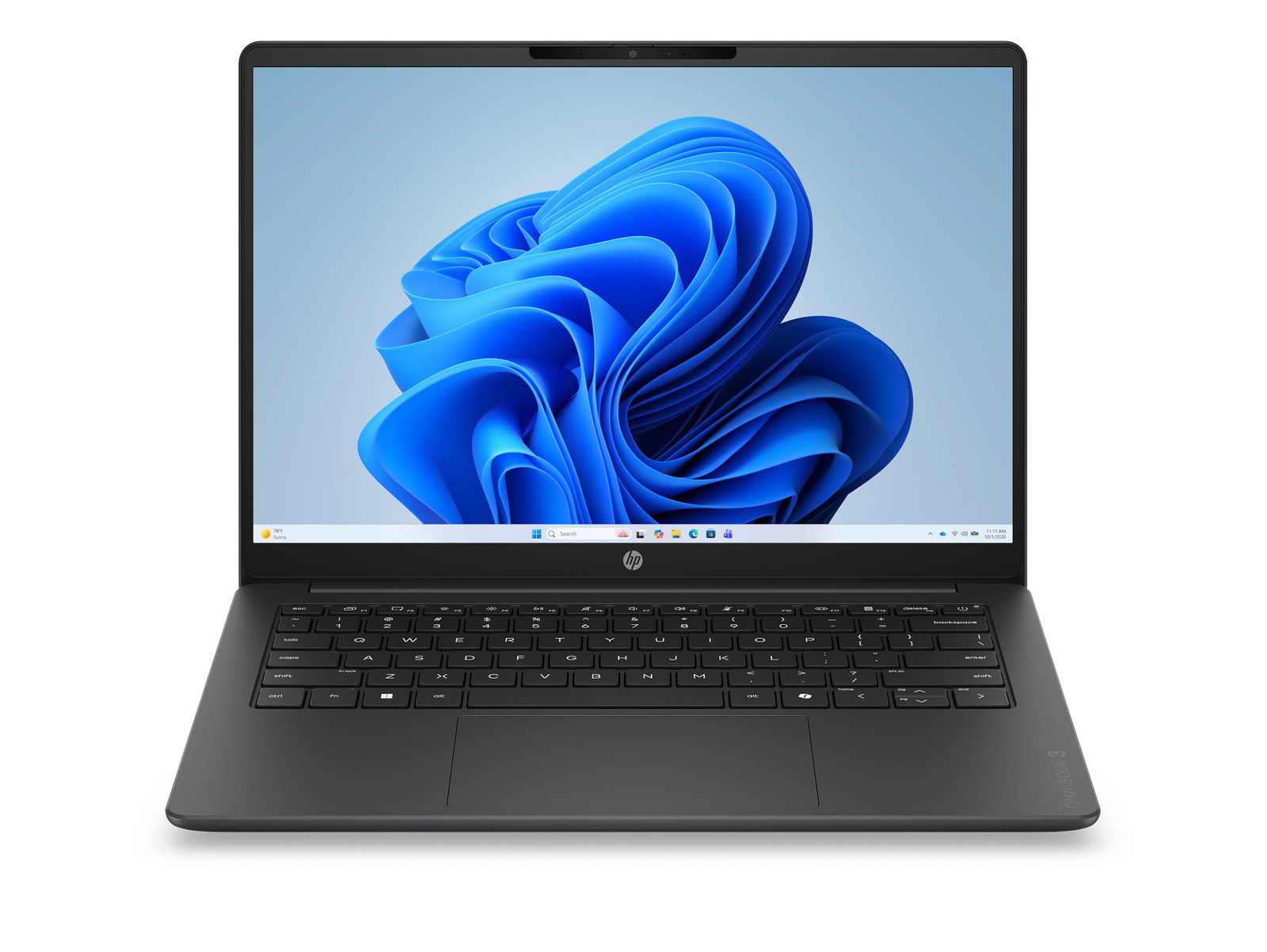 HP OmniBook 3 Laptop Computer 14″ 2K AMD Ryzen 5 8 GB memory;512 GB SSD Windows