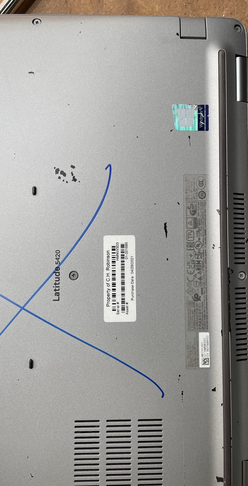 Dell Latitude 5420 14-inch Intel Core i5 Processor No HDD Laptop Lot of 2